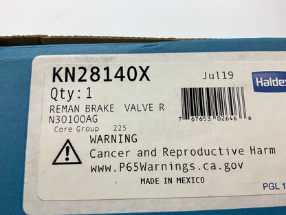 REMAN. Haldex KN28140X R-12H Type Brake Relay Valve