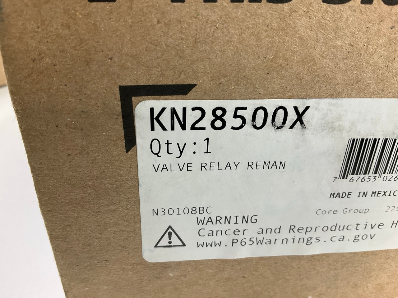 REMAN. Haldex KN28500X RG2 Air Brake Relay Valve