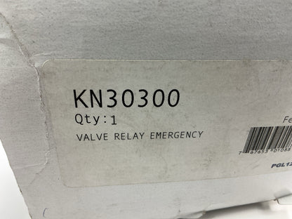 Haldex KN30300 Emergency Air Brake Relay Valve For Pre-121 Trailers, Dollies