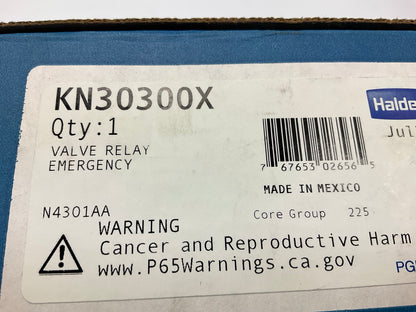REMAN. Haldex KN30300X Emergency Relay Valve For Pre-121 Trailers, Dollies