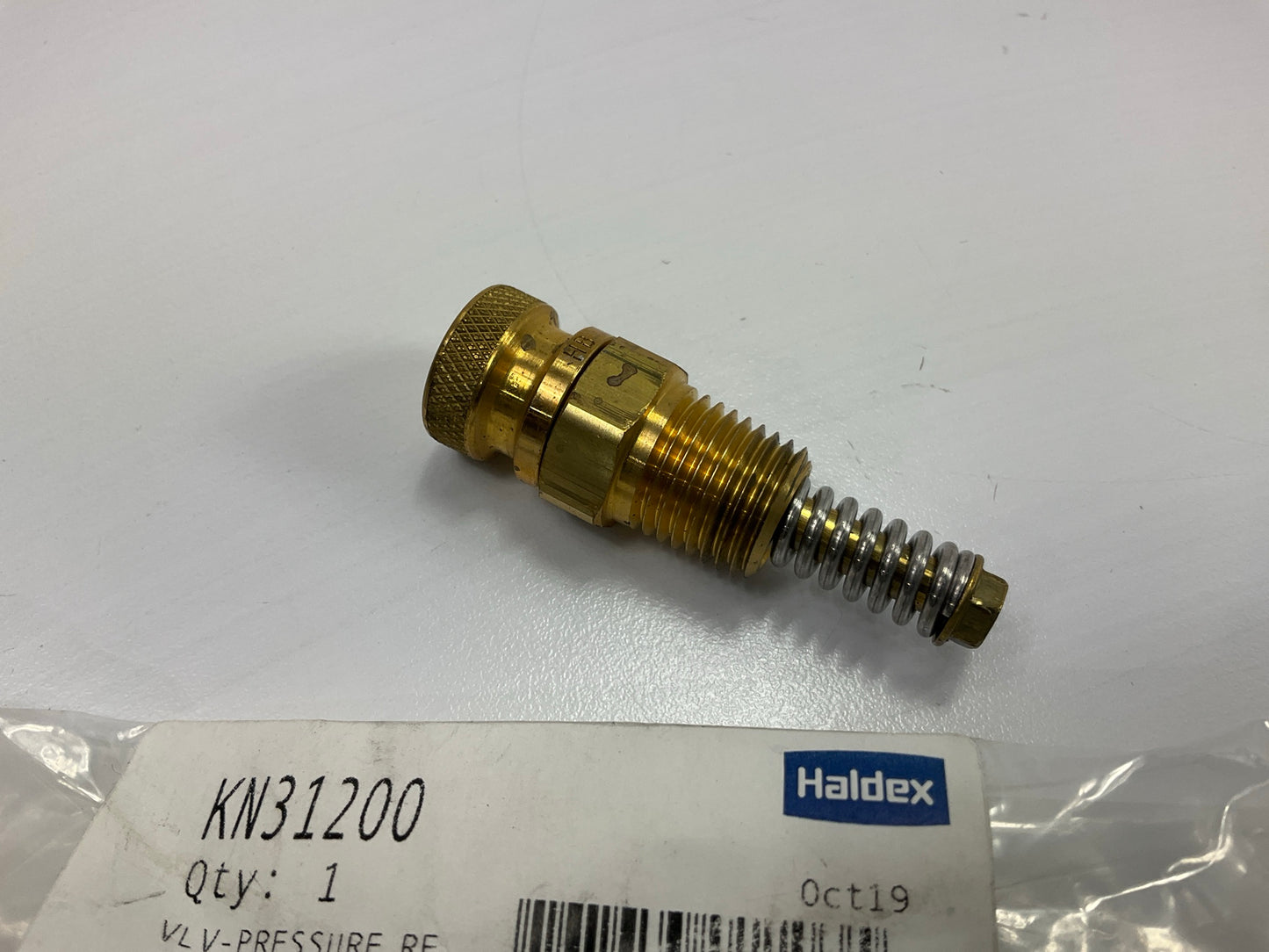 Haldex KN31200 Service Brake 150 PSI Brass Air Pressure Relief Valve 1/4 NPT