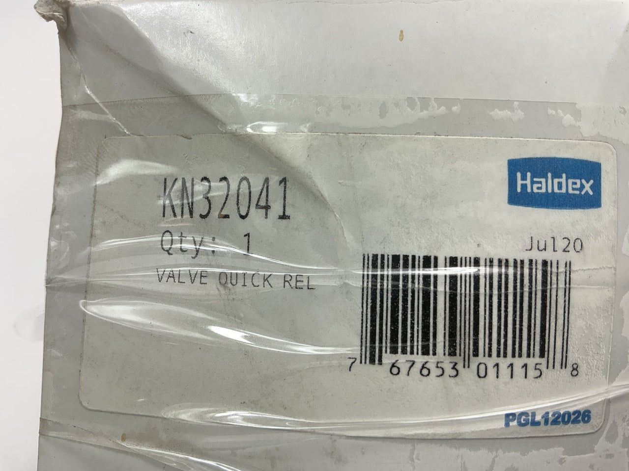 Haldex KN32041 1/4'' Quick Release Valve With Two-Way Check
