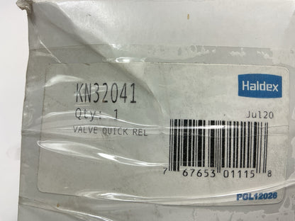 Haldex KN32041 1/4'' Quick Release Valve With Two-Way Check