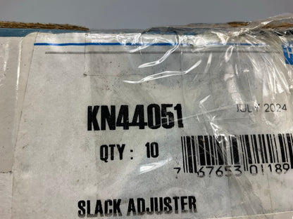 (4) Haldex KN44051 Manual Slack Adjuster 5'' Arm, 1.5''-28 Spline, Replaces E-2458
