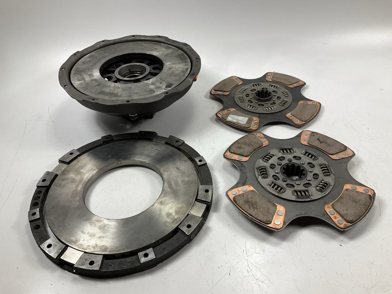 Haldex RC055STDCX Clutch Kit Pull Type 14''x2'', Flat Flywheel, 2.0''-10 Spline