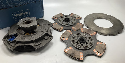 Reman Haldex RC400DCX 14'' Spicer Type, 2.937 Recess Flywheel, 1.75''-10 Spline