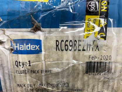 REMAN Haldex RC698EZHTX 15-1/2'' Spicer Type Clutch Kit 2.0''-10 Spline Mack E6 E7