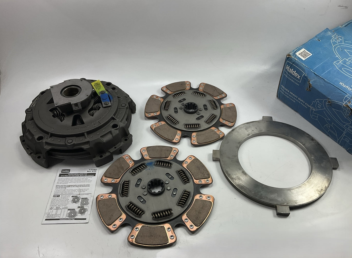 REMAN Haldex RC700EZHTX Clutch Kit 15-1/2'' Spicer For Cummins N14 2.0''-10 Spline