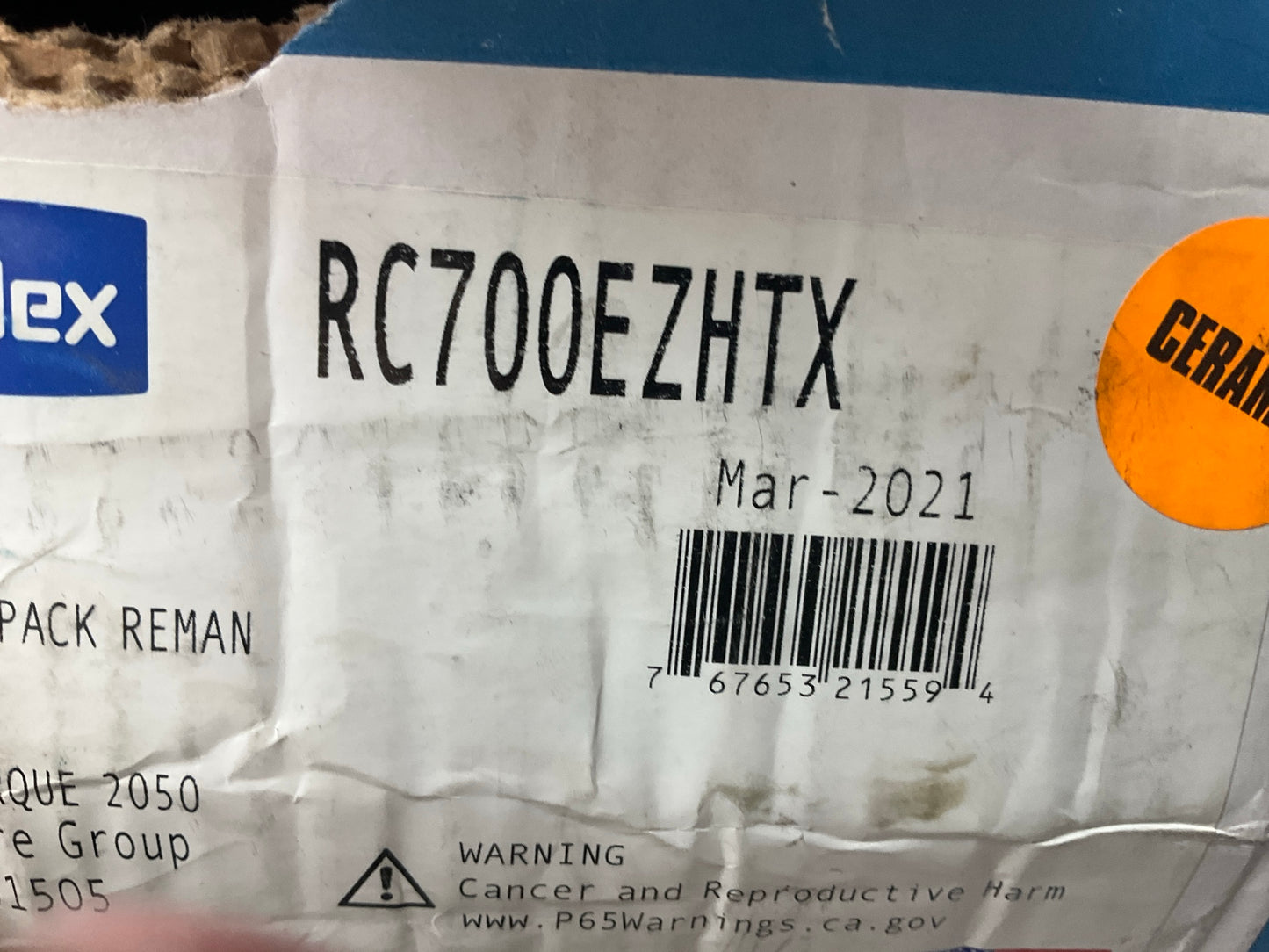 REMAN Haldex RC700EZHTX Clutch Kit 15-1/2'' Spicer For Cummins N14 2.0''-10 Spline