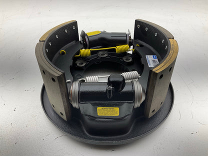 Reman Haldex RH202261X 17-1/2'' Backplate Lucas Girling, 6'' Brake Shoes, Right
