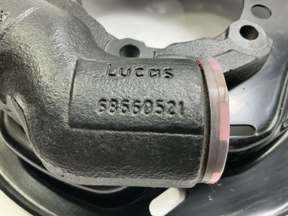 CORE AS IS, Haldex RH202271X Right Brake Backing Plate 15''x7'' Lucas Girling Ford
