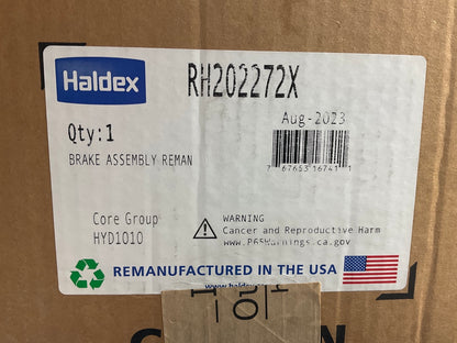 REMAN Haldex RH202271X Right Brake Backing Plate 15''x7'' Lucas Girling (Ford)