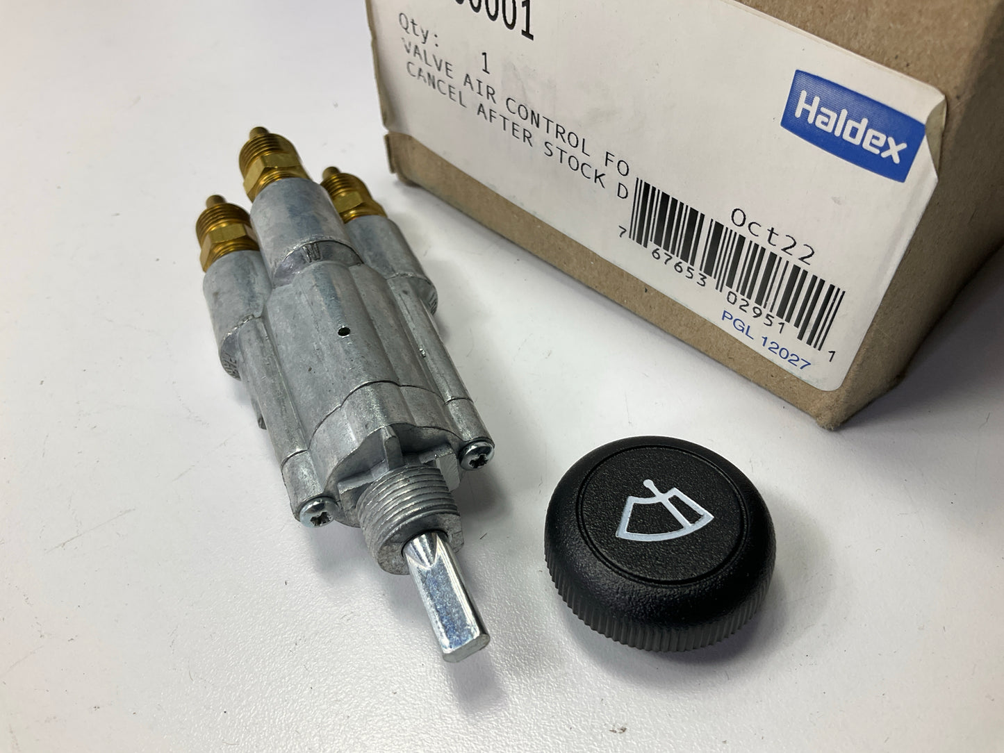 Haldex RM1500001 End Port Air Control Valve For Air Wiper Motor Sprague GK15