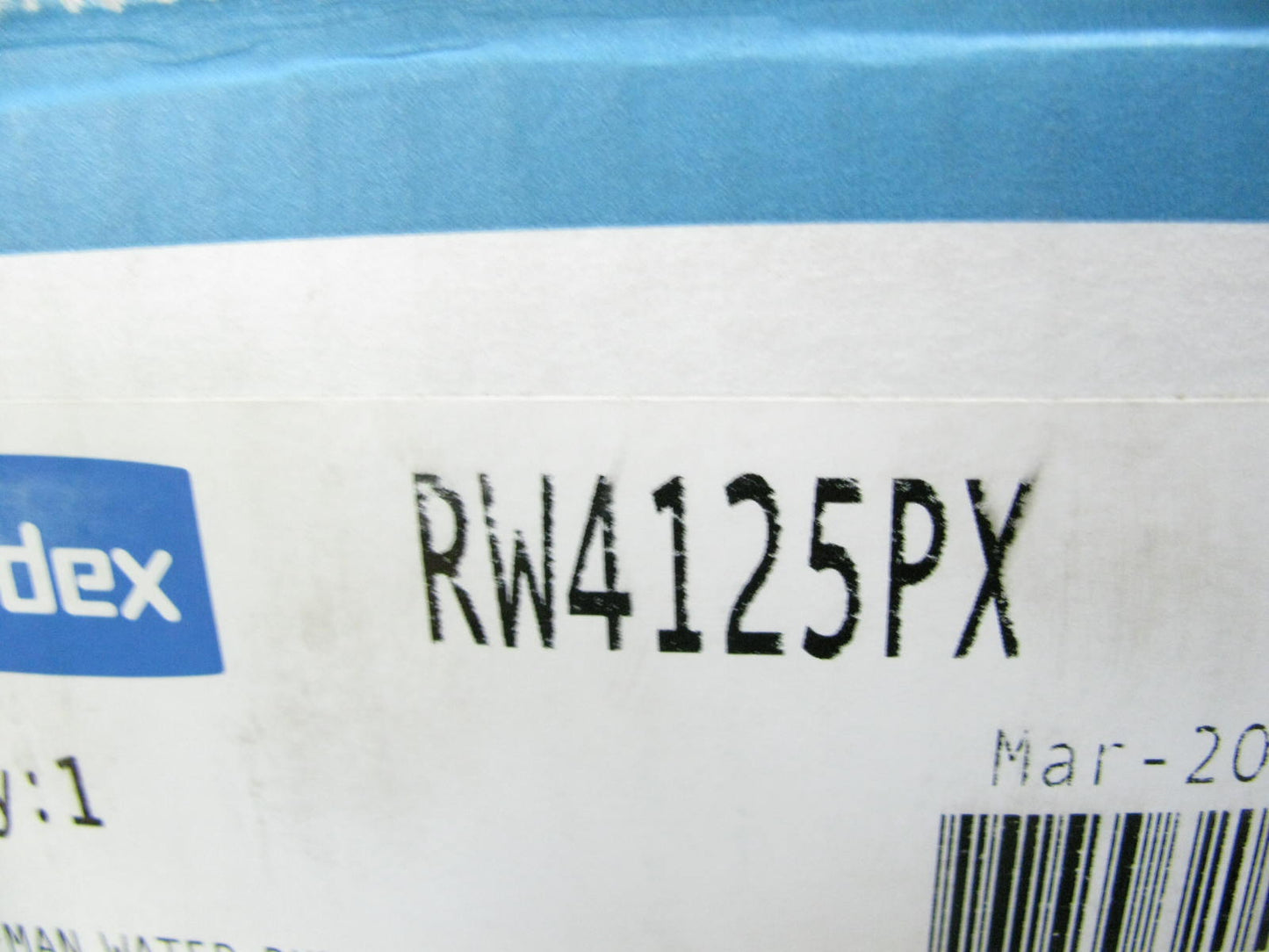 Haldex RW4125PX Reman Water Pump For For Detroit 50/60 Series Pocket Style