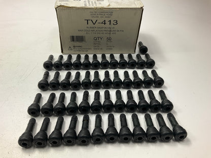 (Box Of 49) - Haltec TR413 Rubber Snap In Tire Valve Stems