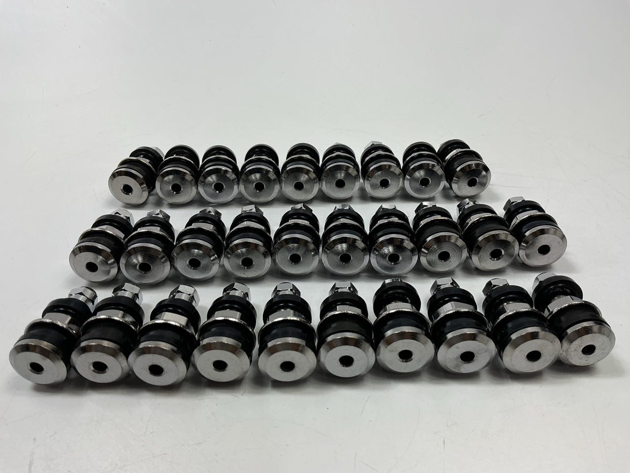 29 PACK Haltec TR575HP Low Profile Chrome Tire Valve Stems TV-575-HP .625'' Hole