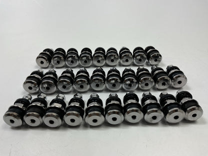 29 PACK Haltec TR575HP Low Profile Chrome Tire Valve Stems TV-575-HP .625'' Hole