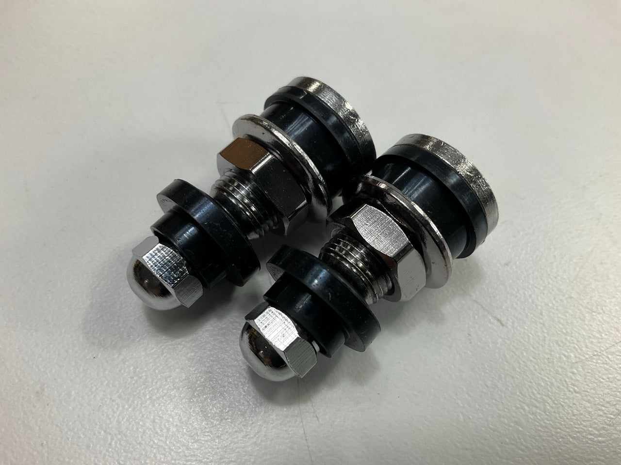 40 PACK Haltec TR575HP Low Profile Chrome Tire Valve Stems TV-575-HP .625'' Hole