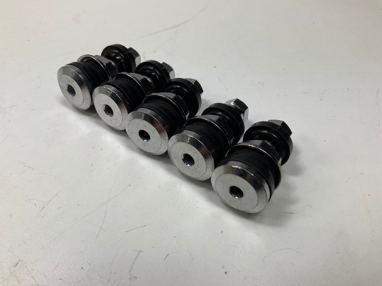 50 PACK Haltec TR575HP Low Profile Chrome Tire Valve Stems TV-575-HP .625'' Hole