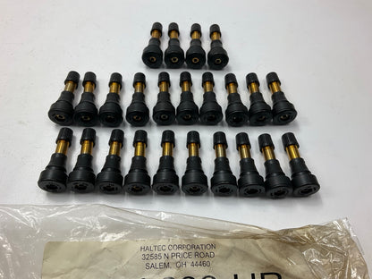 (24) Haltec TV-600-HP Tire Valve Stem High Pressure, Tubeless, 1-1/4'' Effective