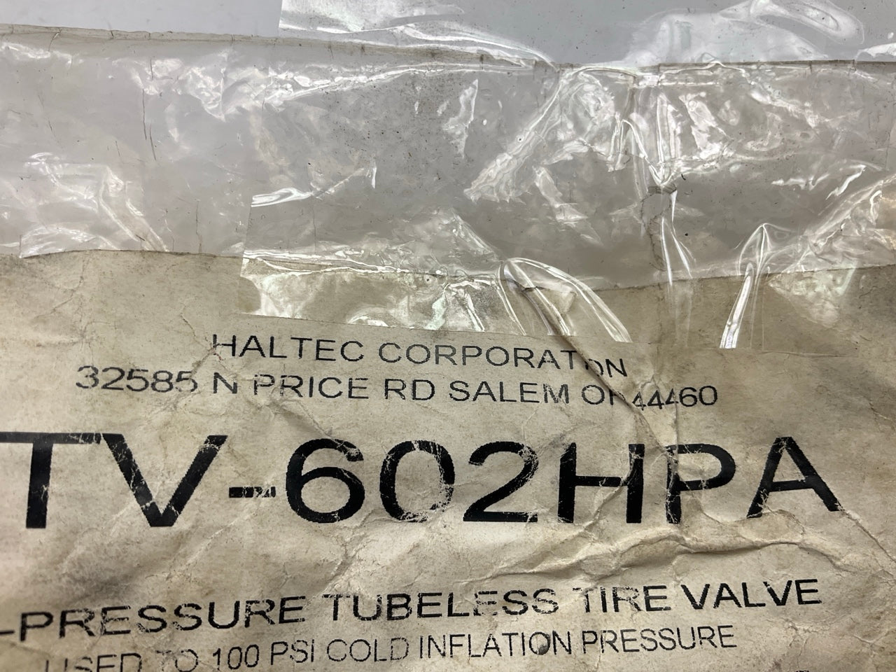 (40) PACK - Haltec TV-602-HPA High Pressure Tire Valve, 2 Inch