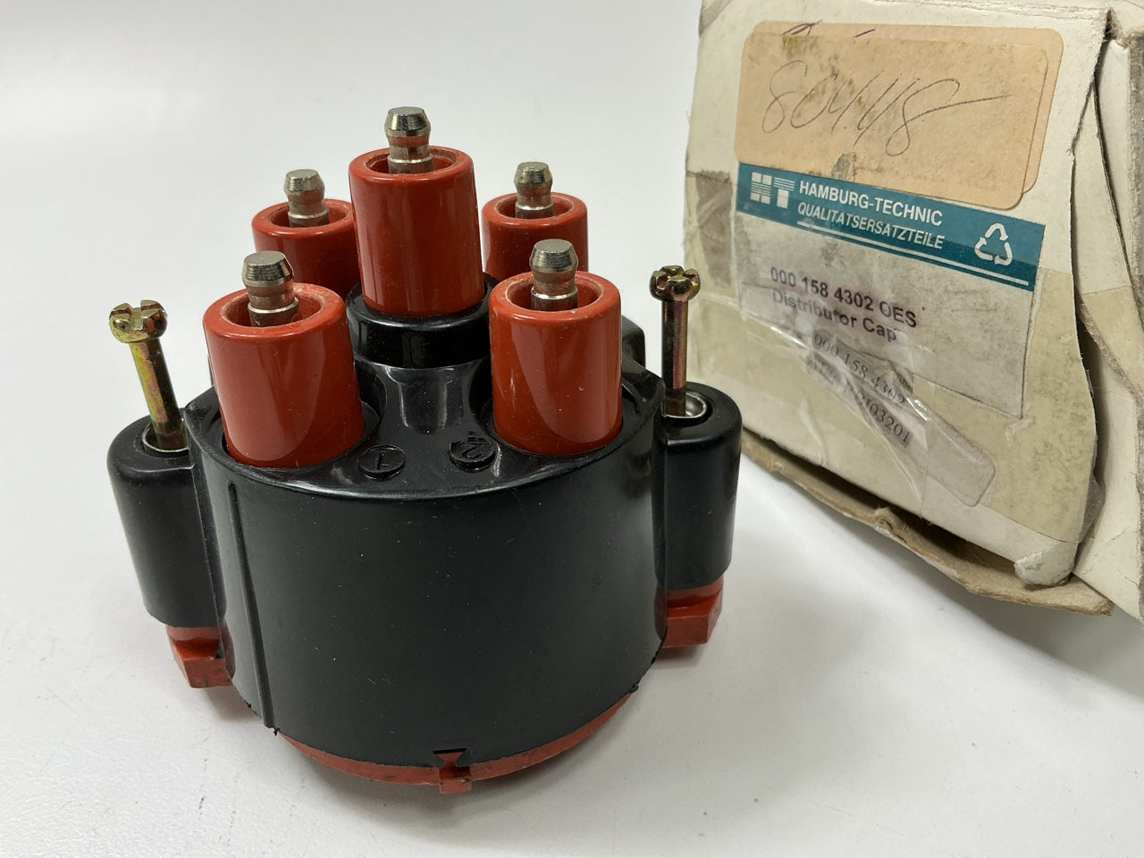 Hamburg-technic 001584302 Ignition Distributor Cap 1984-86 Mercedes-Benz 190E