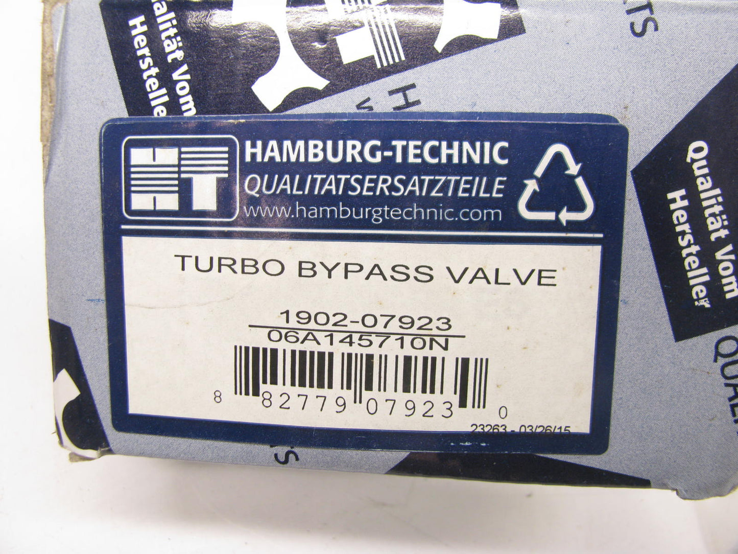 Hamburg-technic 06A145710N Turbocharger Bypass Valve