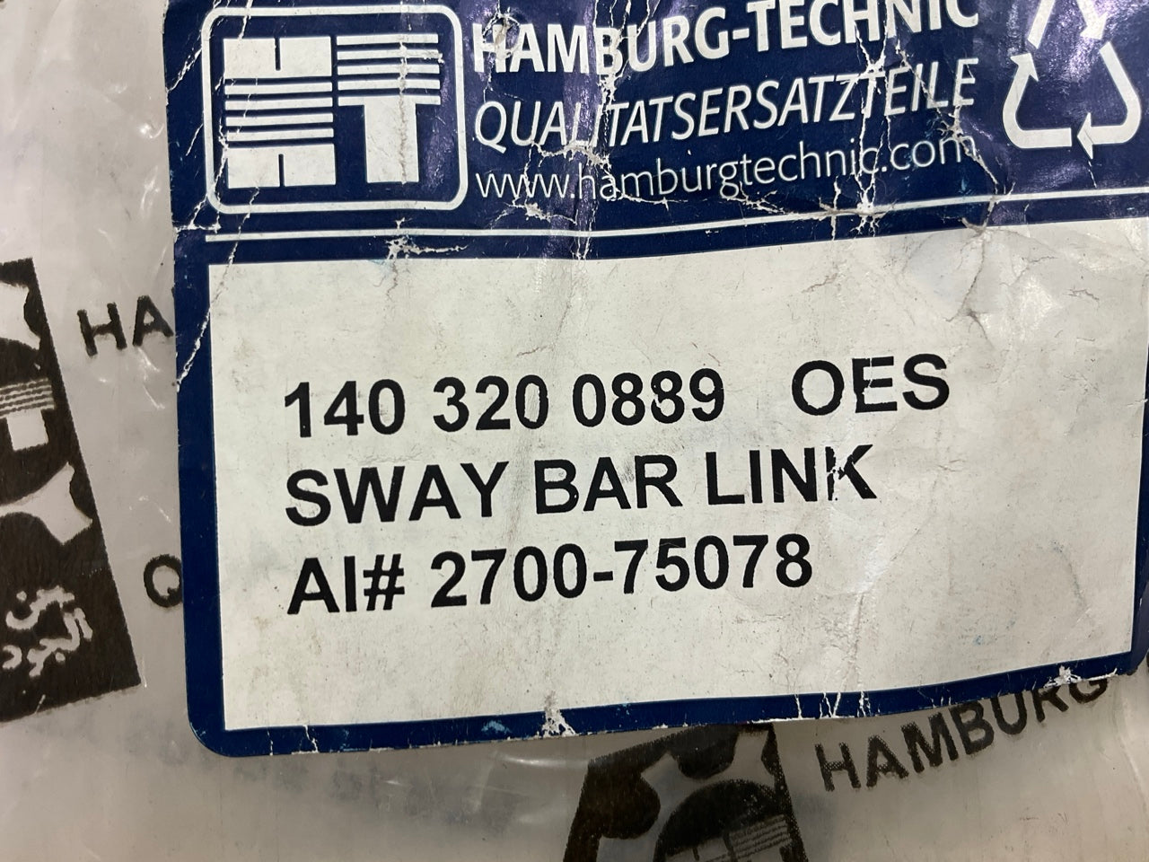 Hamburg-technic 1403200889 Rear Suspension Stabilizer Sway Bar Link Kit