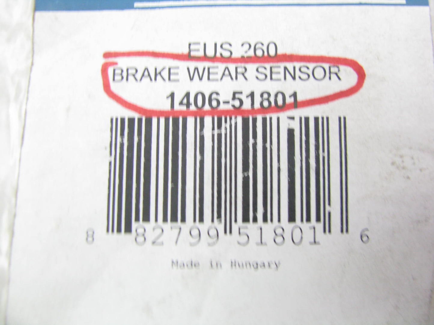 Hamburg-technic 1406-51801 Front Brake Pad Wear Sensor For 1995-1998 BMW 750iL