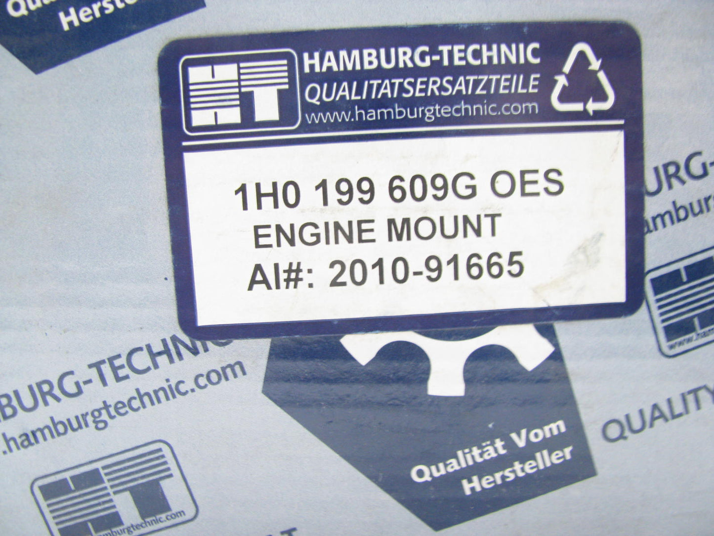 Hamburg-technic 1H0-199-609G Front Engine Motor Mount 1993-2002 VW 1.9L TDI 2.0L