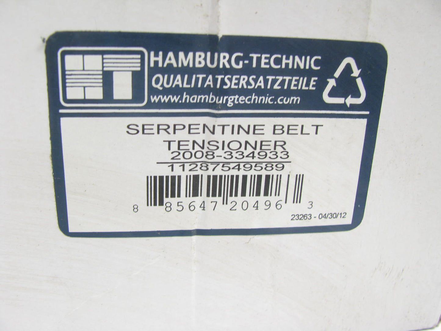 Accessory Drive Belt Tensioner Assembly-METRIX Autopart Intl 2008-334933