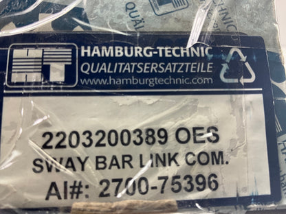 (2) Hamburg-technic 2203200389-2 Suspension Stabilizer Sway Bar Link Kit