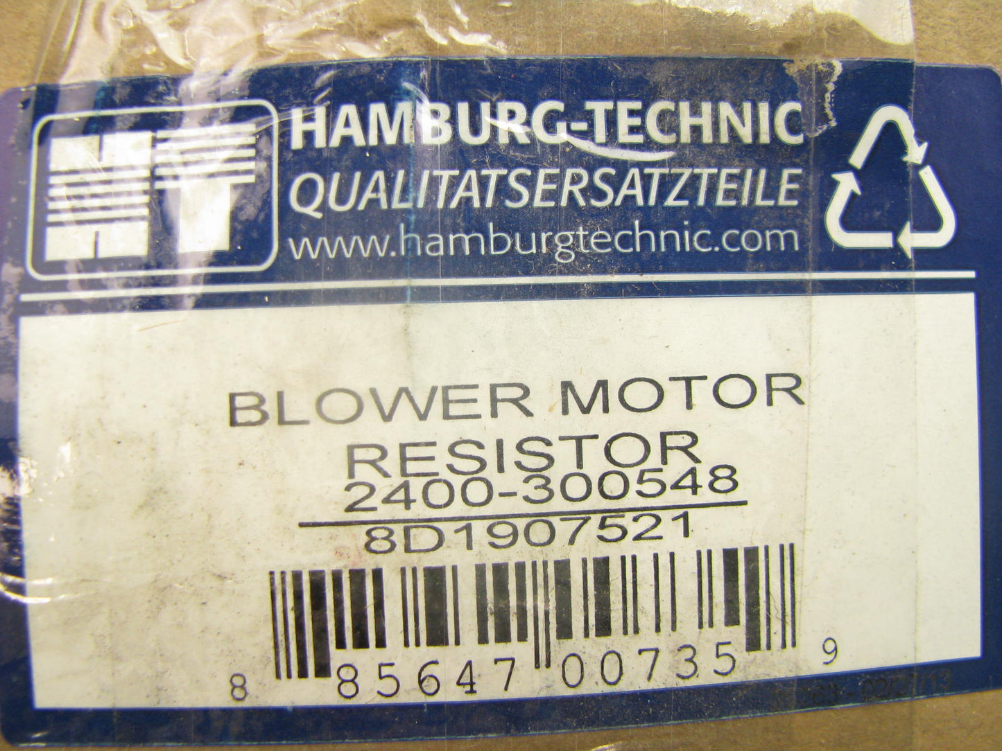 Hamburg-technic 2400-300548 HVAC A/C Blower Motor Resistor