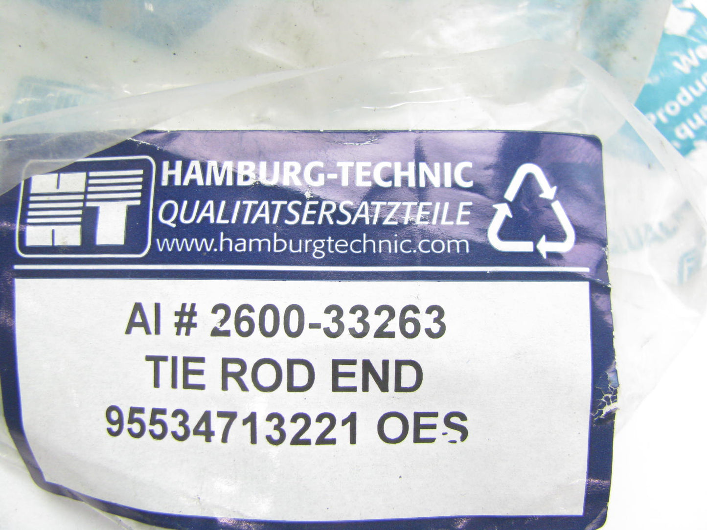 Hamburg-technic 2600-33263 Steering Tie Rod End - Front Right Outer