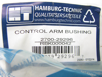 (2) Hamburg-technic 2700-29296 Suspension Control Arm Bushing - Rear Lower Outer
