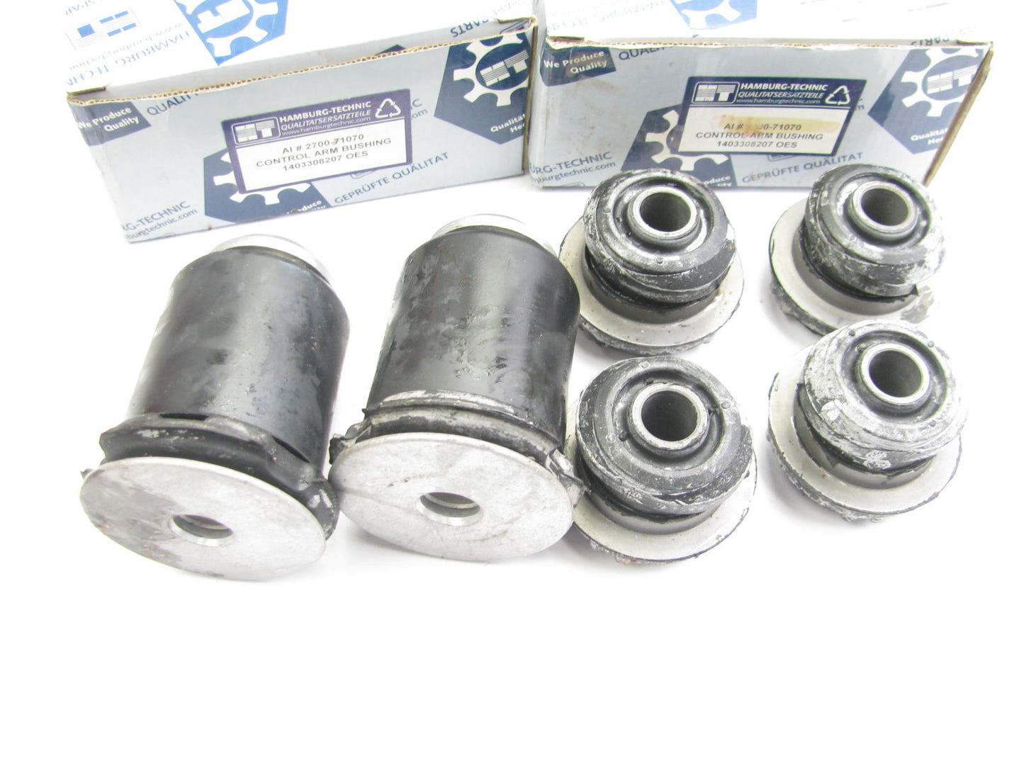 (2) Hamburg-technic 2700-71070 Suspension Control Arm Bushing - Front Lower