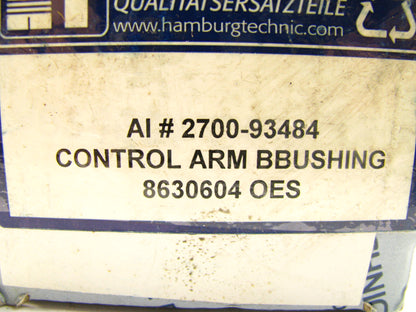 (x2) Suspension Control Arm Bushing- Front Lower Rear  2700-9348