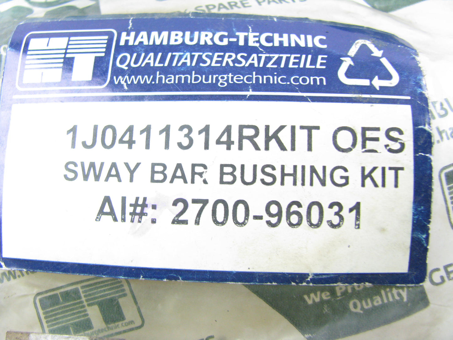(2) Hamburg-technic 2700-96031 Front Suspension Stabilizer Sway Bar Bushings