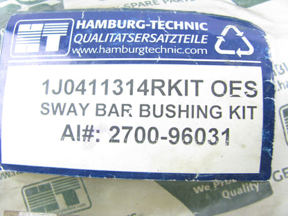 (2) Hamburg-technic 2700-96031 Front Suspension Stabilizer Sway Bar Bushings