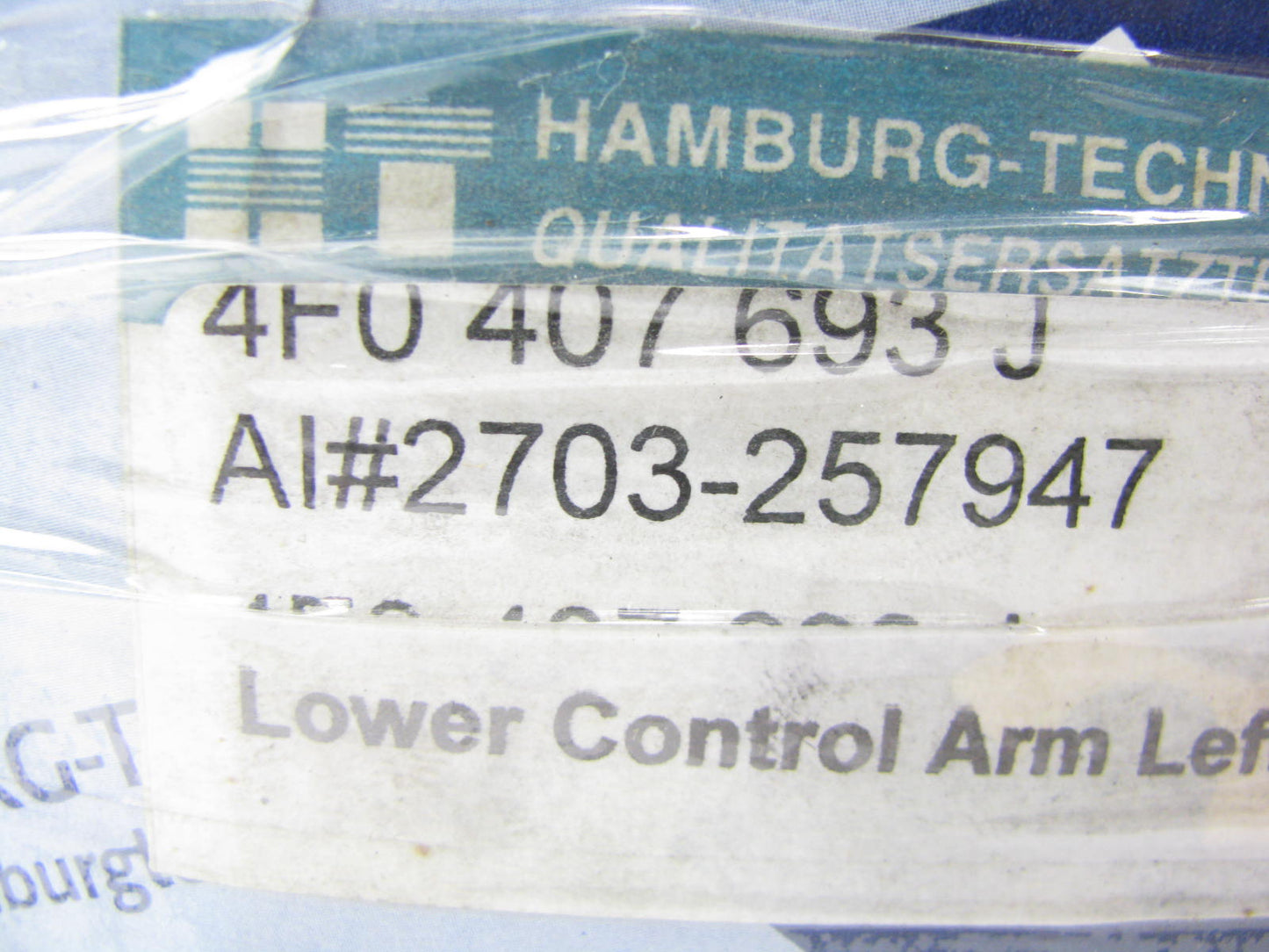Hamburg-technic 2703-257947 Control Arm & Ball Joint - Front Left Lower Rearward
