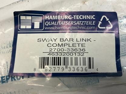 (2) Hamburg-Technic 4633200132 Front Suspension Stabilizer Sway Bar Link Kit