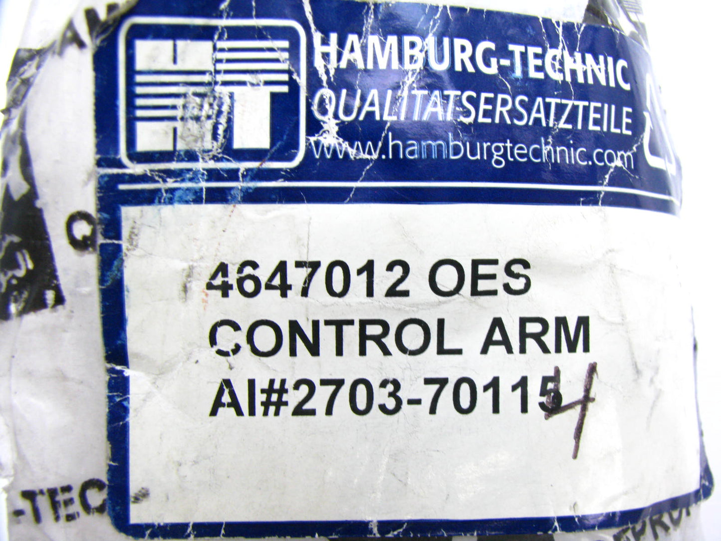 Hamburg-technic 4647012 Suspension Control Arm - Front Right Lower Rear