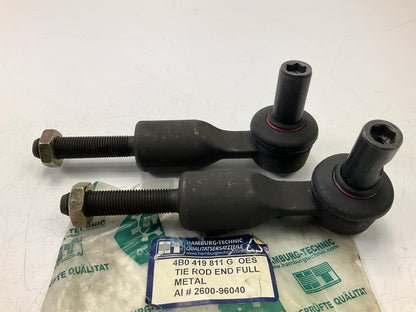 (2) Hamburg-technic 4B0419811G Front Outer Steering Tie Rod End