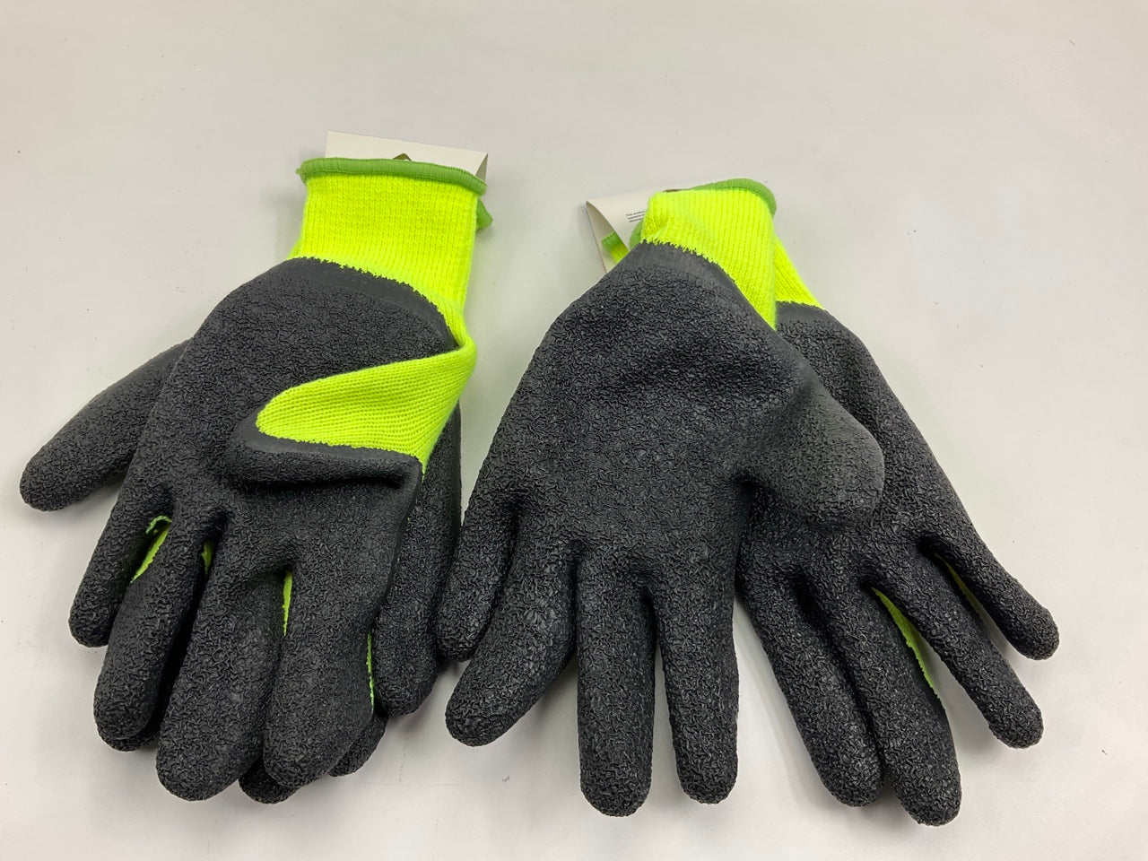 (5) Hand Master 405HVWTL Hi-Visibility Utility Grade Work Gloves - LARGE