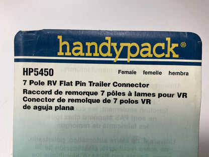 Handypack HP5450 Plated Steel 7-Pole RV Trailer Female Connector