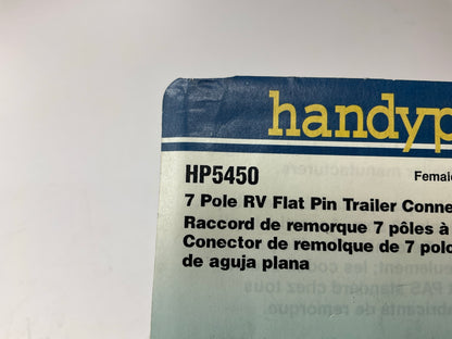 Handypack HP5450 Plated Steel 7-Pole RV Trailer Female Connector