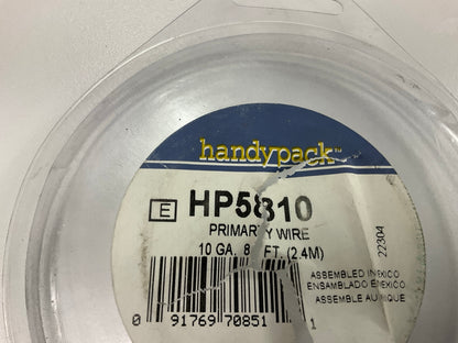 Handypack HP5810 Primary Wire - Black, 10 Gauge, 8 Feet Long