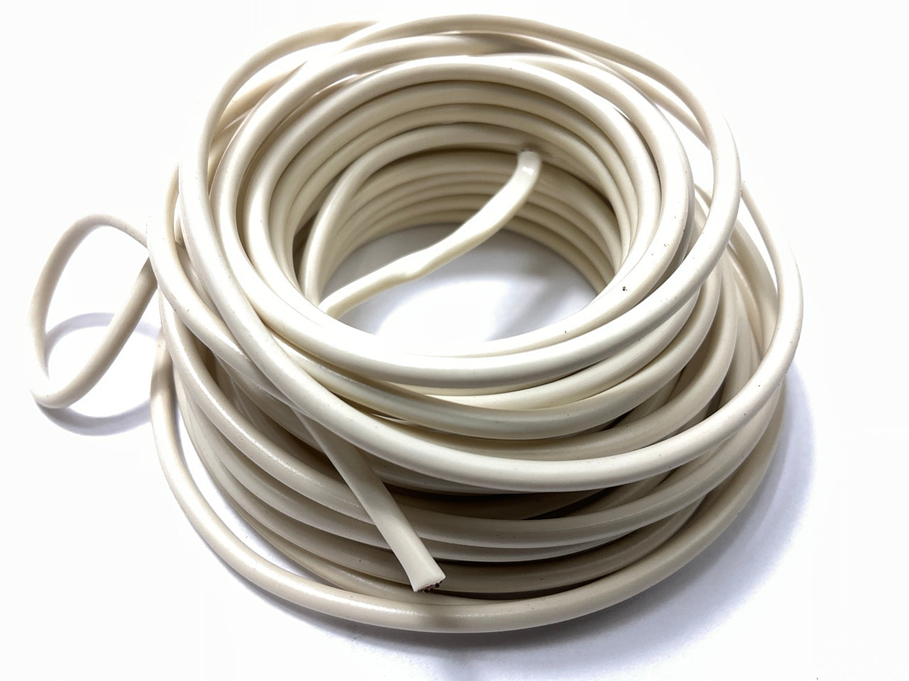 Handypack HP5890 Primary Automotive Wire - 14 Gauge, White, 20 Feet Roll