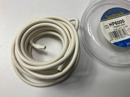 Handypack HP6000 Primary Power Wire 10 Gauge, 8 Feet, White