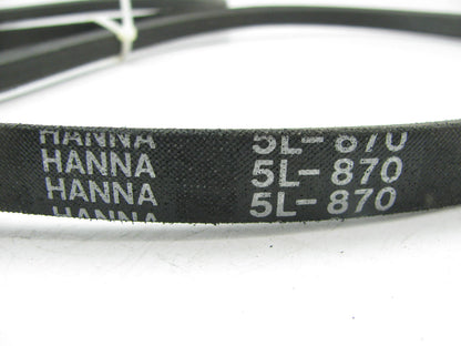 Hanna 5L-870 Lawn & Garden Power Equipment Accessory Drive Belt - 5/8'' X 87''